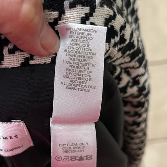 Houndstooth blazer/jacket size 14 - Picture 7 of 8